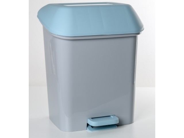 Контейнер для мусора с педалью Квадра 15 л 4061/2